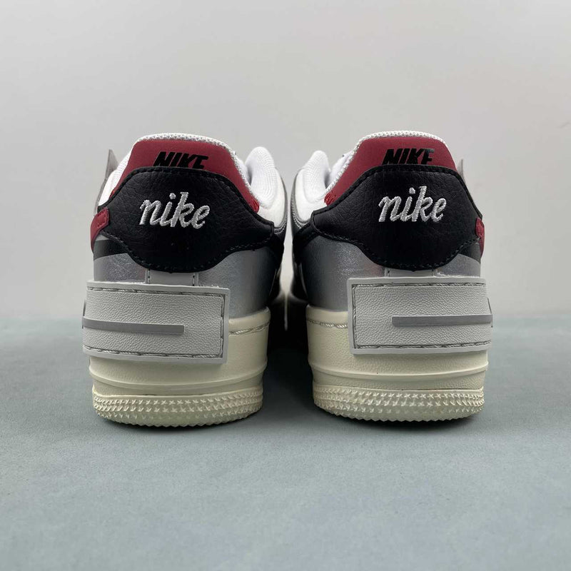 Nike Air Force 1 - Shadow - White / GYM Red - Black