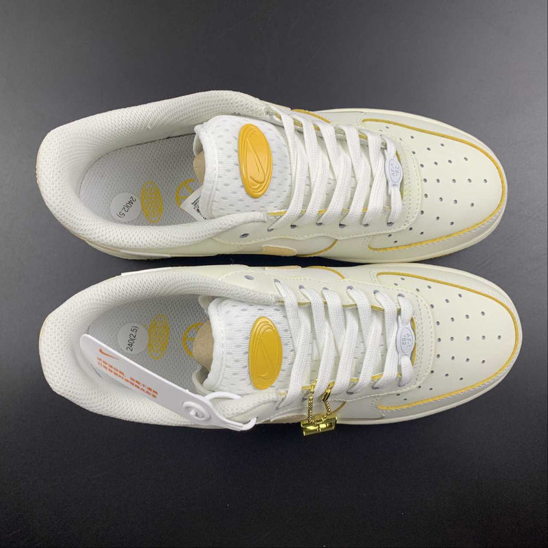 Nike Air Force 1 - '07 - Rice White / Yellow