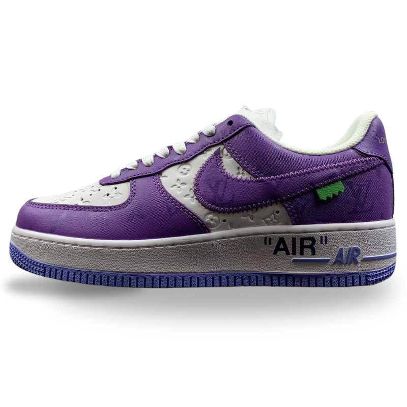 Nike Air Force 1 - Louis Vuitton - White /Purple