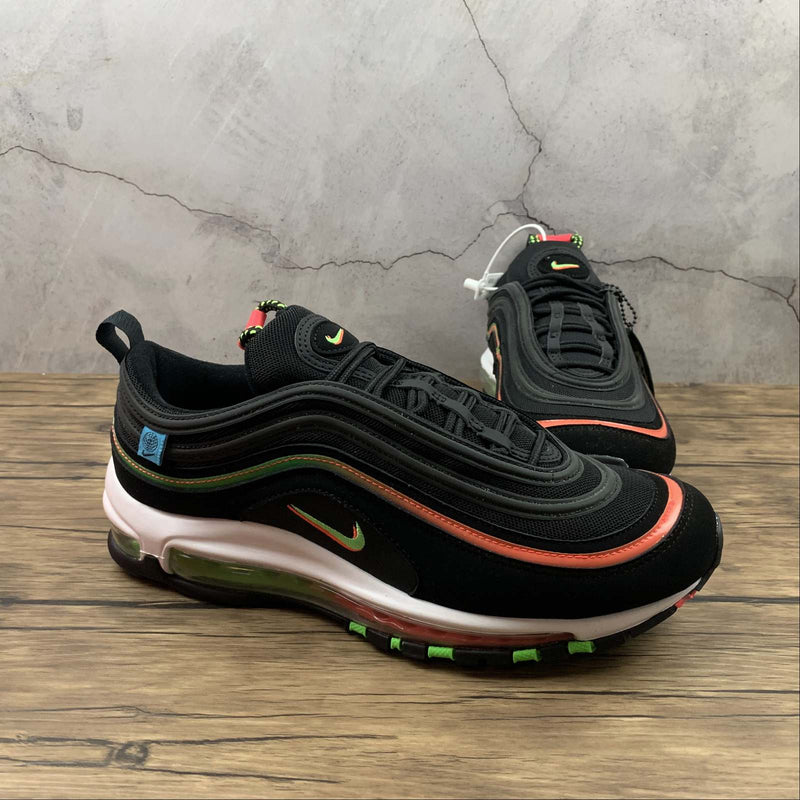 Nike Air Max 97 - WW - Black / Green Strike