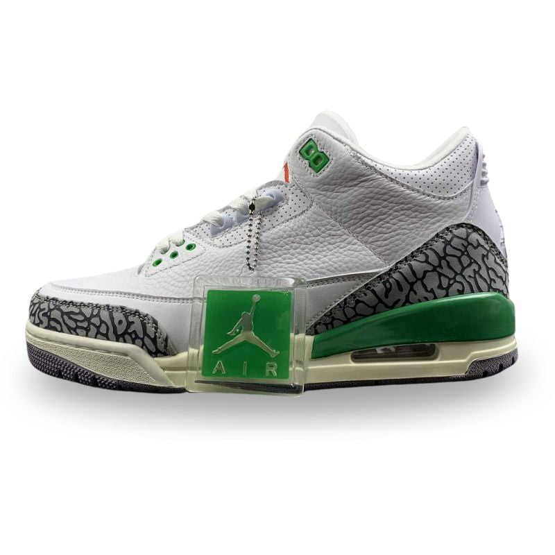 Nike Air Jordan 3 - Retro - White / Light Lurry - Green