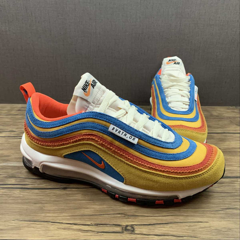 Nike Air Max 97 - SE - Pollen / Orange - LT Photo Blue