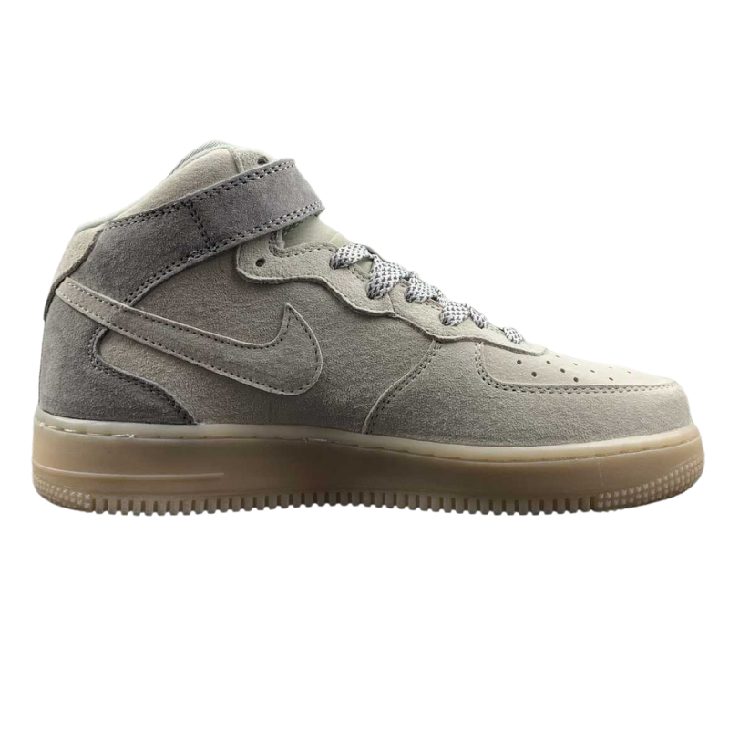 Nike Air Force 1 - '07 - MID - White ASH / Dark Grey