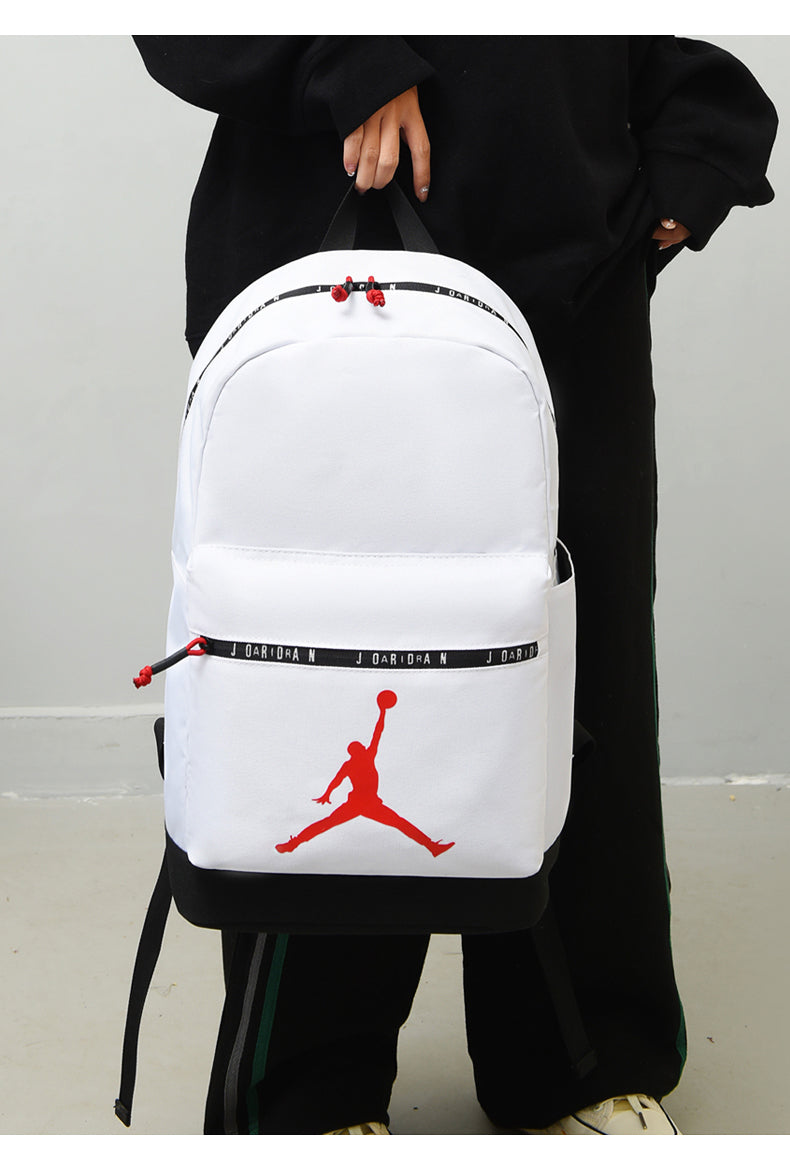 Mochila - Nike - Air Jordan - Unissex - Preto e Branco