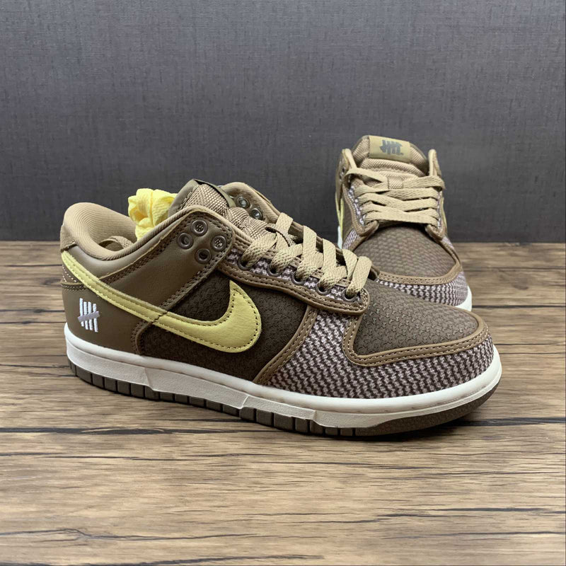 Nike Dunk Low - SP UNDFTD - Canteen / Lemon Frost - Palomino