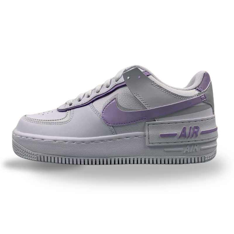 Nike Air Force 1 - Shadow - White / Lilac Bloom - Photon Dust