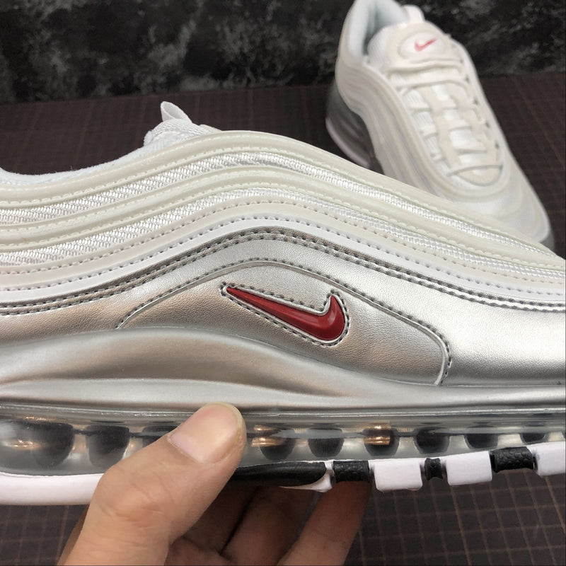 Nike Air Max 97 - QS - White / Varsity Red