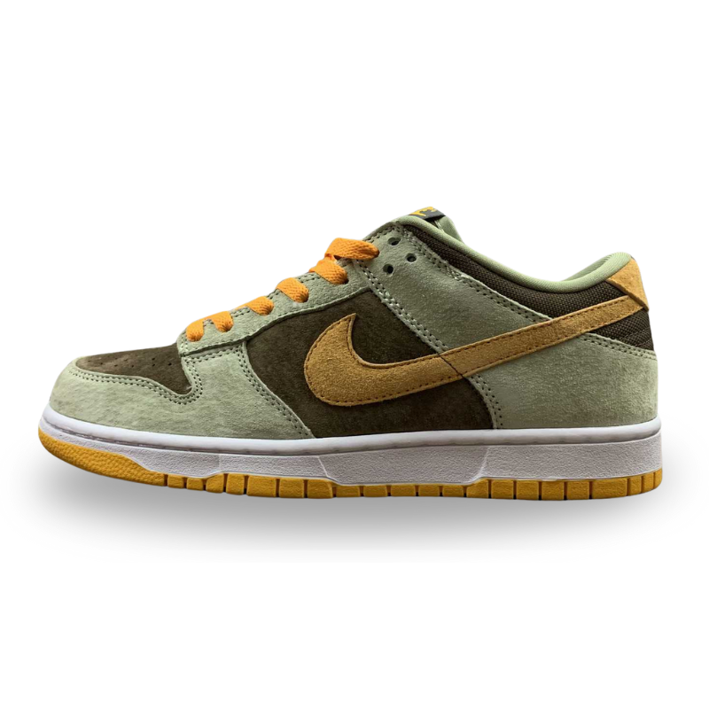 Nike Dunk Low - SE - Dusty Olive / Pro Gold