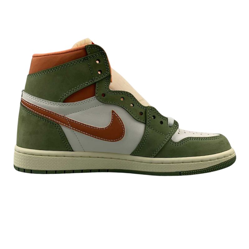 Nike Air Jordan 1 - Retro High OG - Celadon / SKY J Light Olive - Bright Mandarin