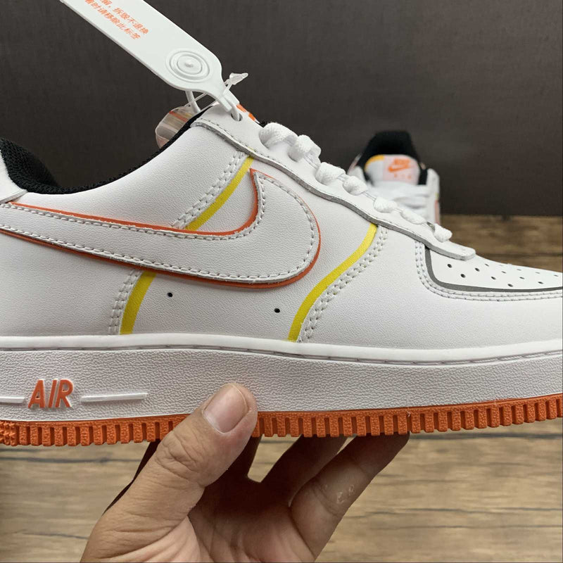 Nike Air Force 1 - '07 - White / Blanc / Yellow