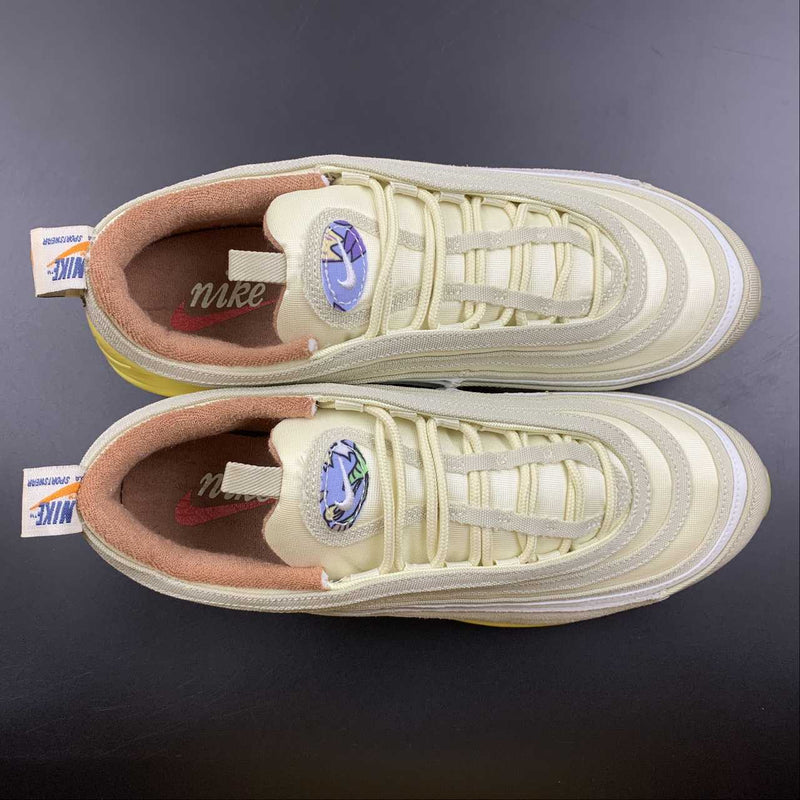 Nike Air Max 97 - Coconut Milk / White Sail / Gambogic / Old Blue