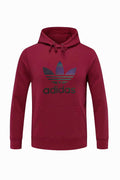 Blusa Moletom Com Capuz - Adidas Retrô