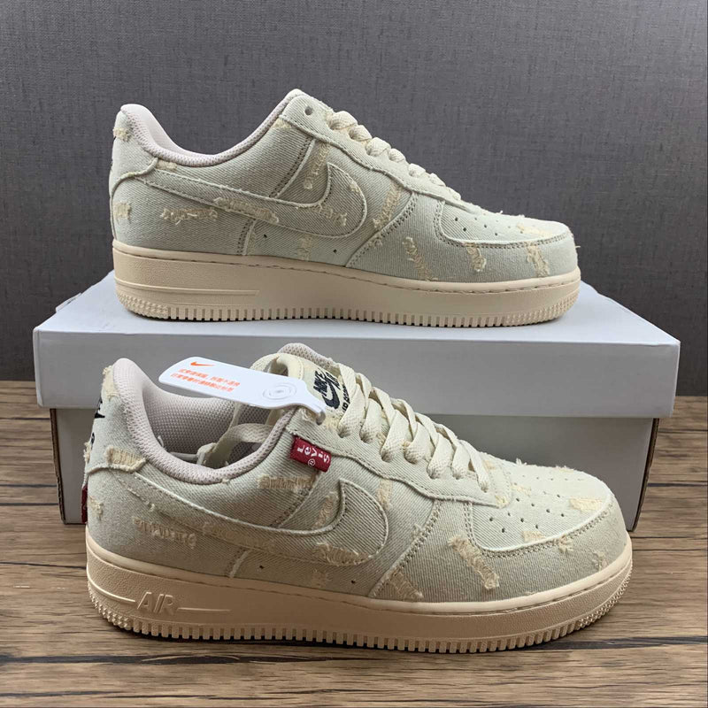 Nike Air Force 1 - '07 - Beige / Blue