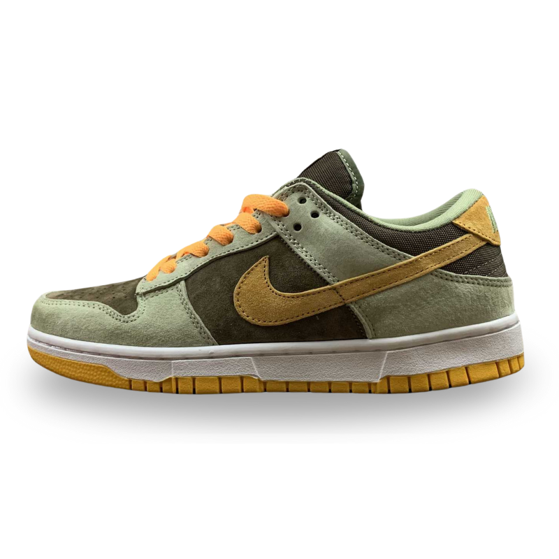 Nike Dunk Low - SE - Dusty Olive / Pro Gold