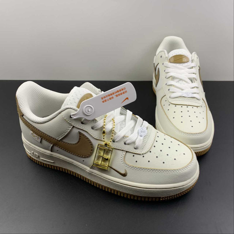 Nike Air Force 1 - '07 - Rice White / Brown