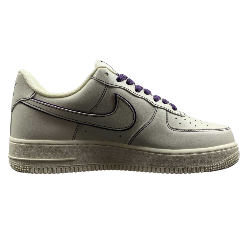 Nike Air Force 1 - '07 - Beige / Purple