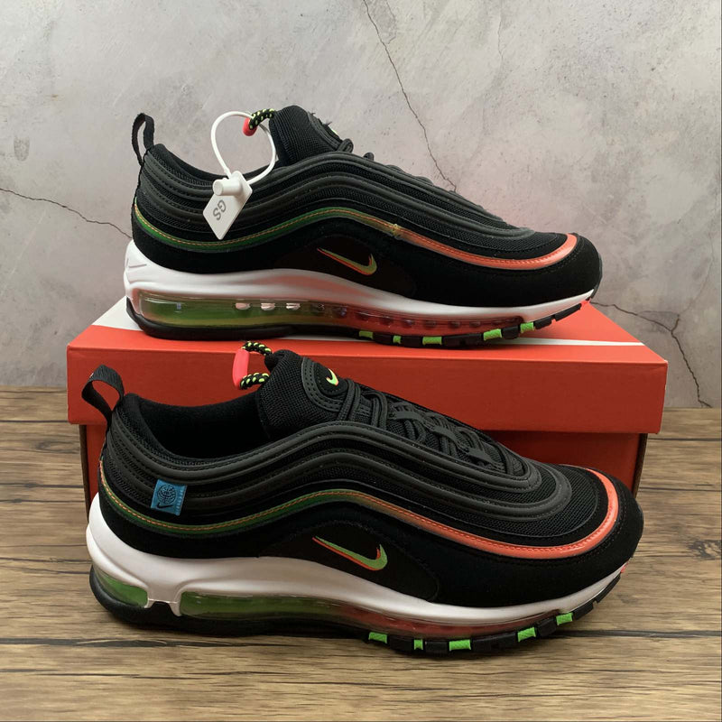 Nike Air Max 97 - WW - Black / Green Strike