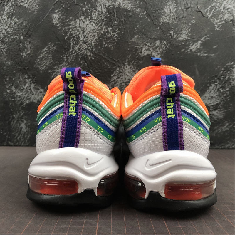 Nike Air Max 97 - OA JL - White / Hyper Violet - Volt