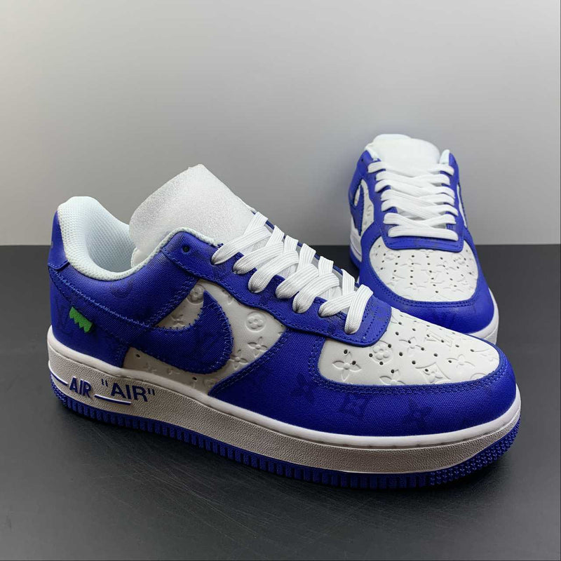 Nike Air Force 1 - Louis Vuitton - White / Blue