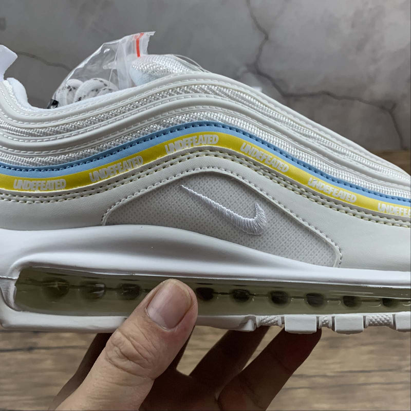 Nike Air Max 97 - OG UNDFTD - Sail / White - Aero Blue - Midwest Gold