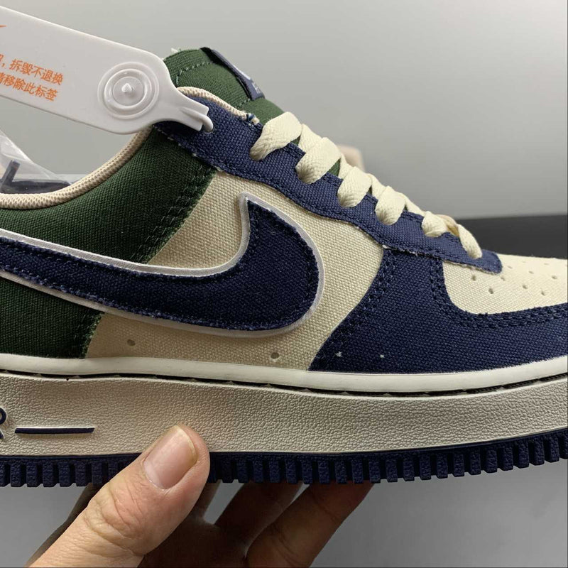 Nike Air Force 1 - '07 - DK. Blue / Beige White