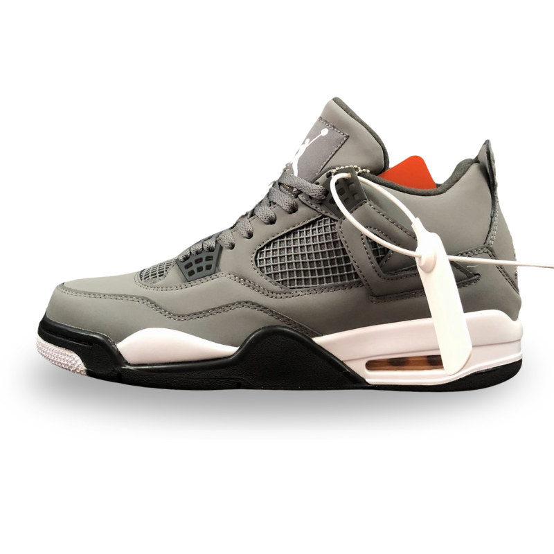 Nike Air Jordan 4 Retro - Gray / Light Grey / Black