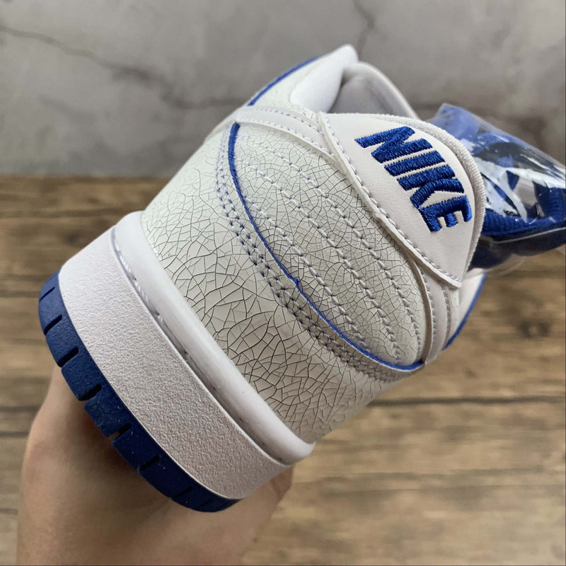 Nike Dunk Low - SB PRO PRM - White / White - Game Royal