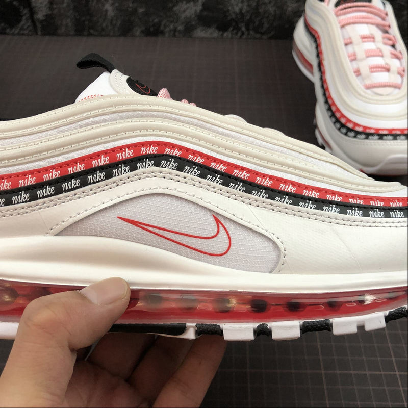 Nike Air Max 97 - White / Habanero Red - White - Black