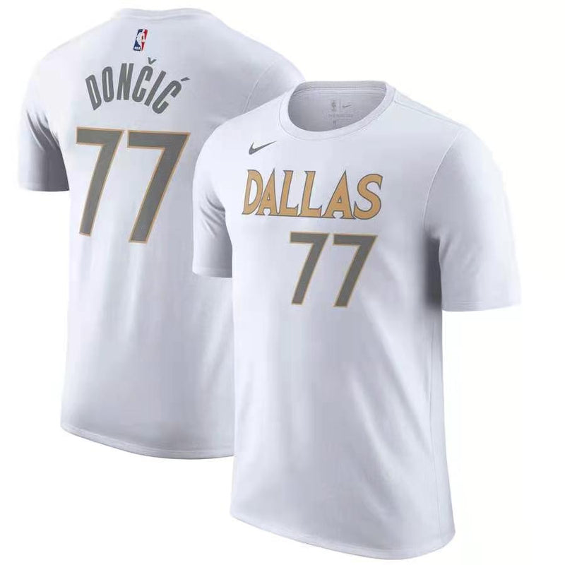 Camiseta Masculina - Dallas Mavericks - 77 Dončić