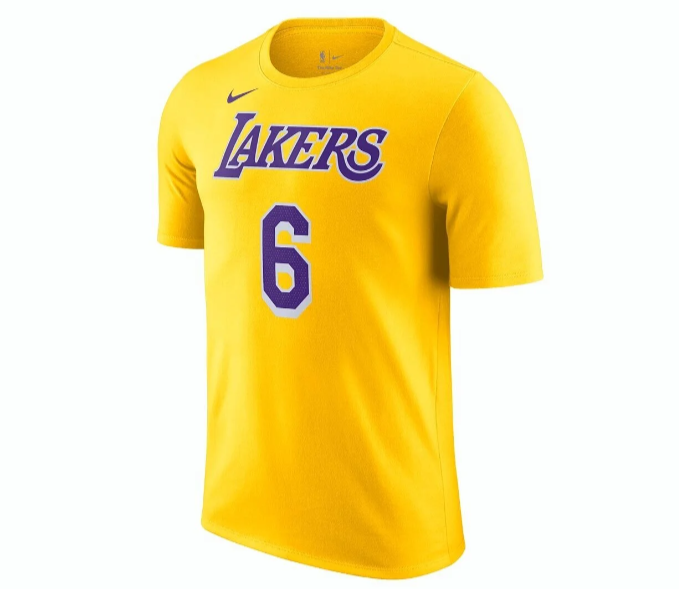 Camiseta Masculina - LA Lakers - 6 Lebron James