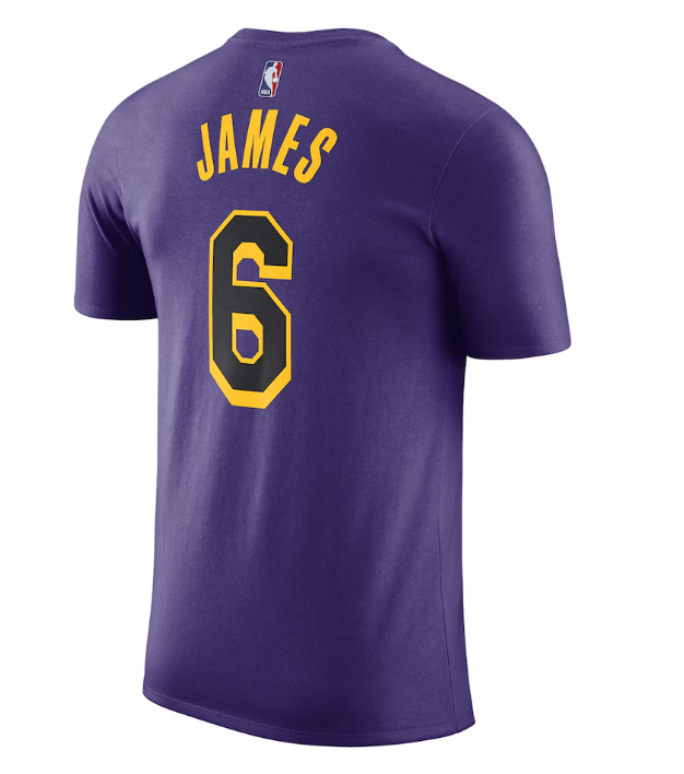 Camiseta Masculina - LA Lakers - 6 Lebron James