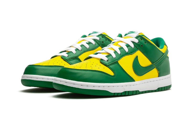 Tênis Nike Dunk Low "Brazil" Verde / Amarelo