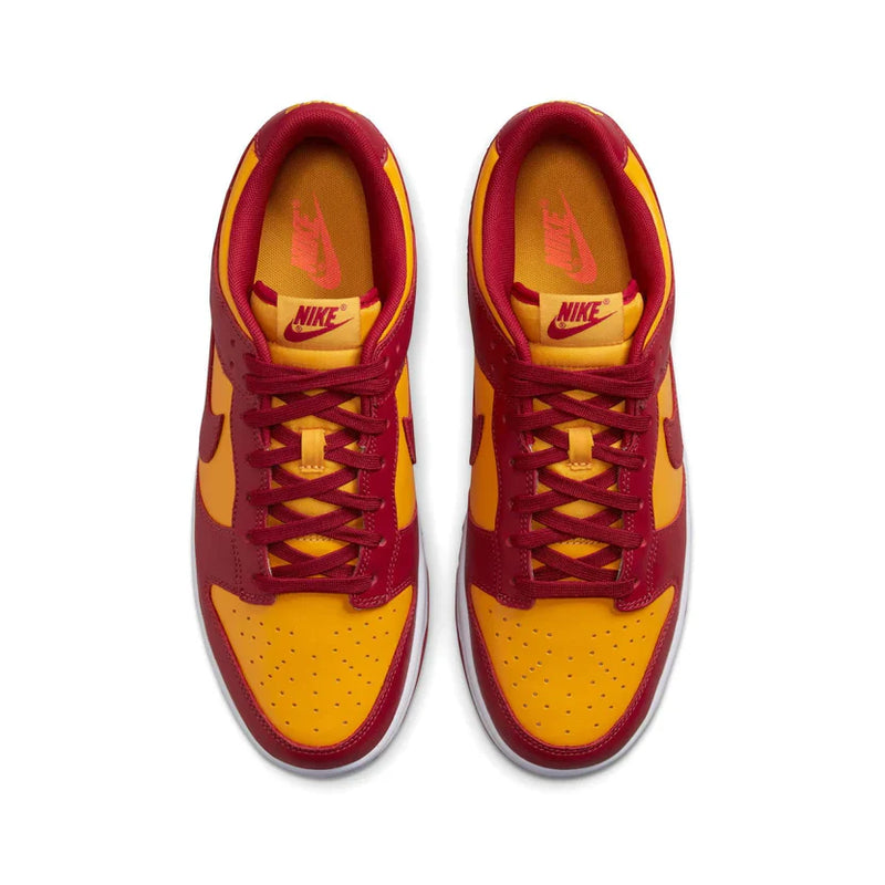 Tênis Nike Dunk Low "Championship Gold" Vermelho / Amarelo