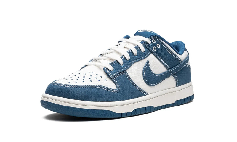 Tênis Nike Dunk Low "Sashiko industrial Blue" Azul