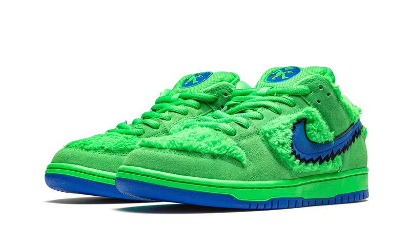 Tênis Nike Dunk Low SB x Grateful Dead "Green Bear" Verde