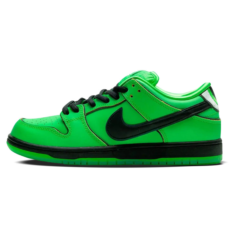 Tênis Nike Dunk Low SB x Meninas Superpoderosas "Buttercup" Verde