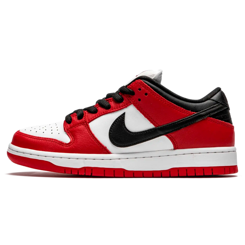 Tênis Nike Dunk Low SB "Chicago" Vermelho / Branco