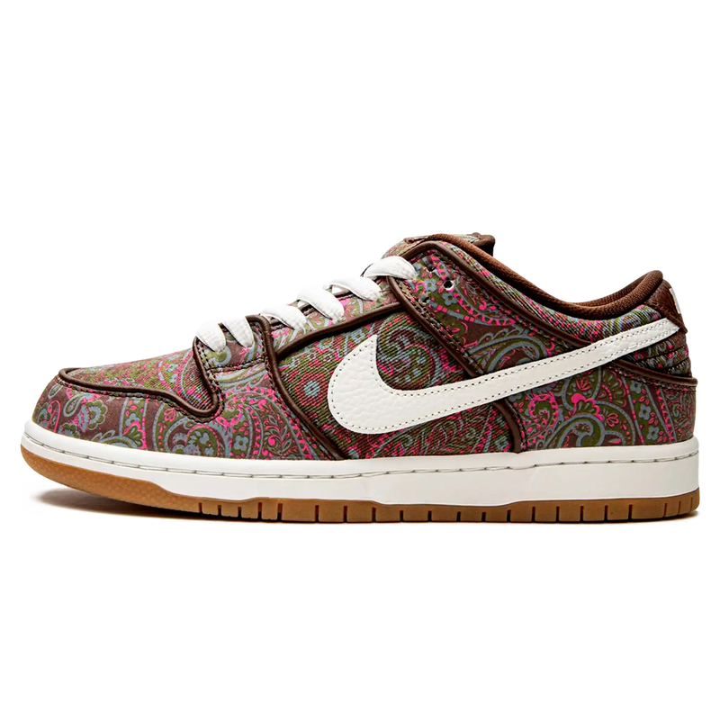 Tênis Nike Dunk Low SB "Paisley Brown" Marrom