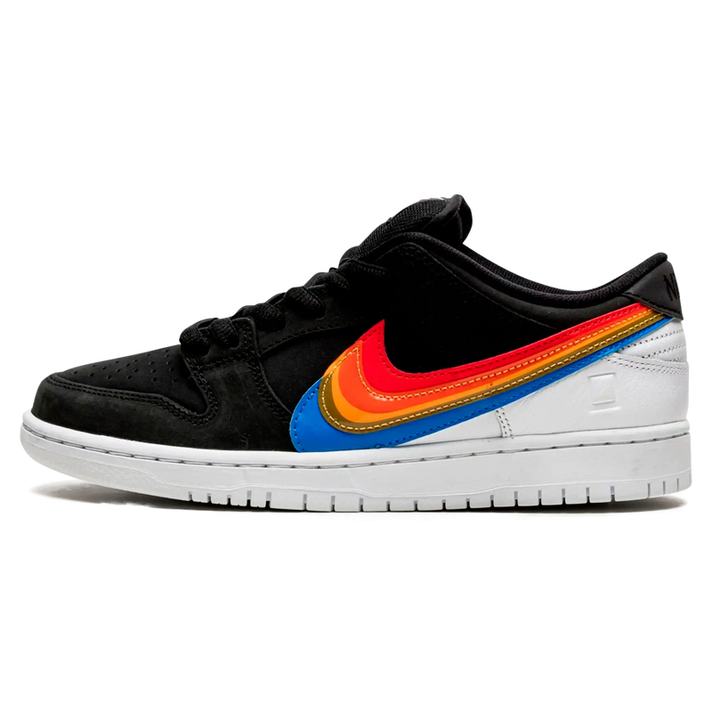 Tênis Nike Dunk Low SB "Polaroid" Preto / Colorido