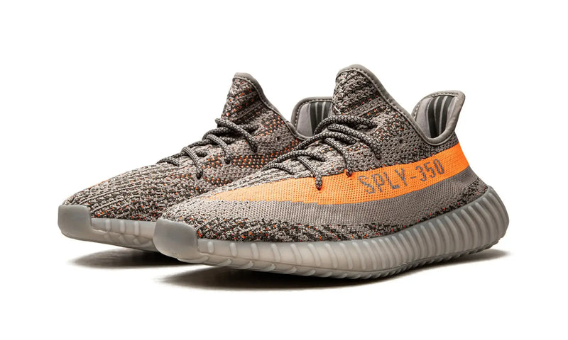 Tênis Adidas Yeezy Boost 350 "Beluga Reflective" Cinza / Laranja