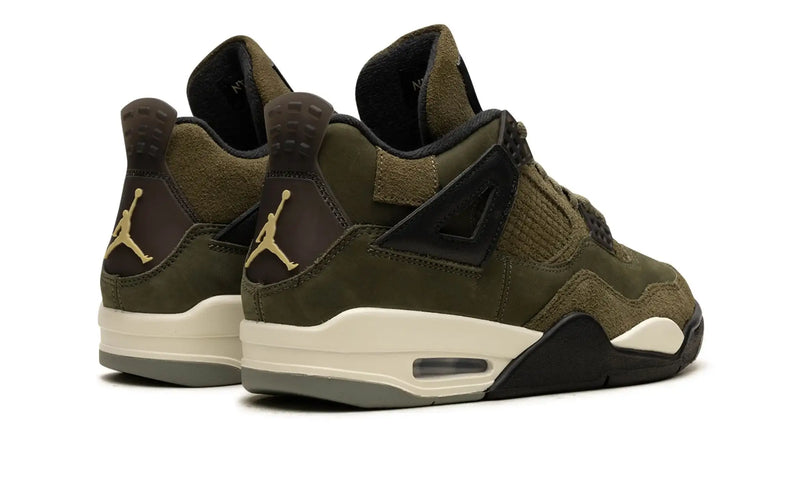 Tênis Air Jordan 4 Craft "Medium Olive" Verde